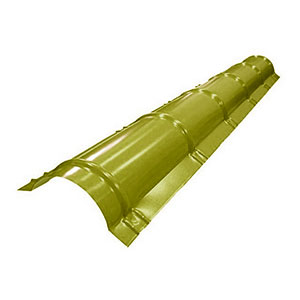 Конек полукруглый  ral 1018 "Желтый" 1.25 м
