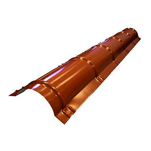 Конек полукруглый  ral 3009 "Коррида" 1.25 м